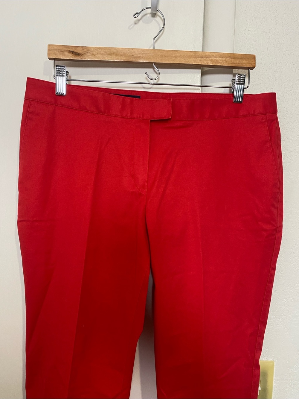 Brooks Brothers Stretch Cotton Advantage Chino Pants Size 10 Red Flattering Fit - Picture 3 of 11